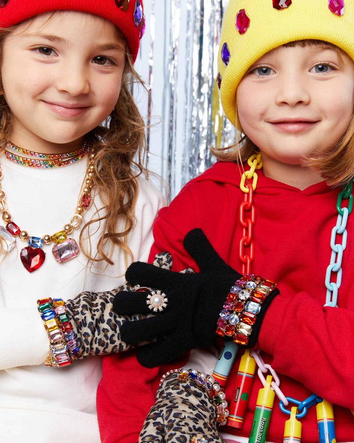 Super Smalls Ice Skating Jeweled Gloves