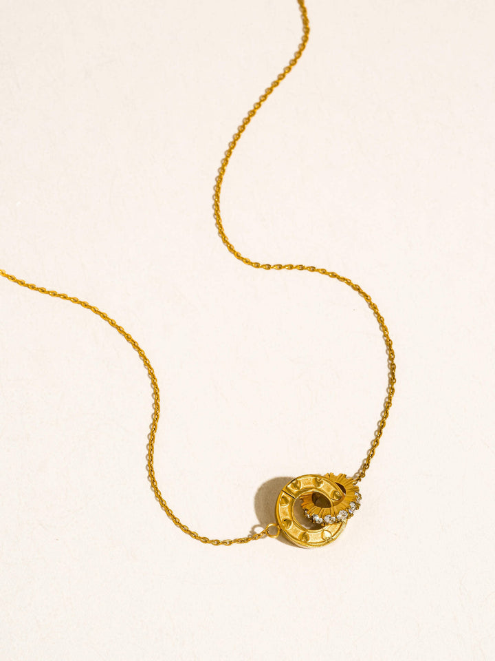Written in Gold Necklace