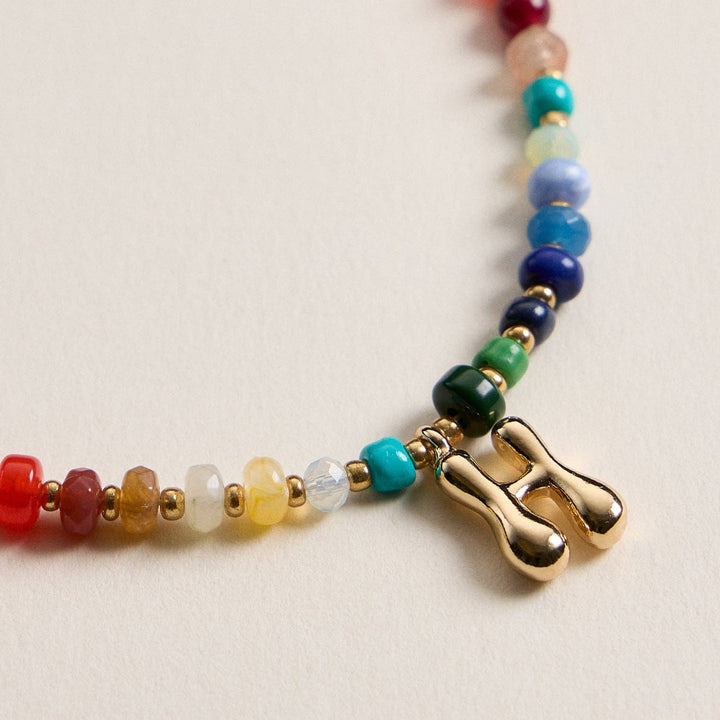 Groovy Girl Initial Necklace