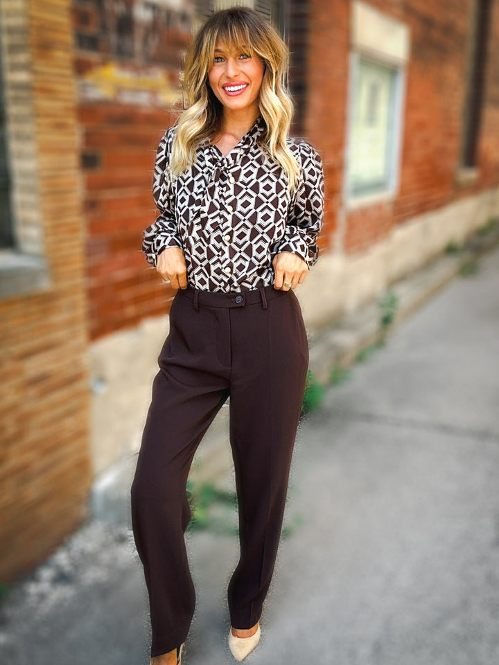 EsQualo Studio Straight Trouser