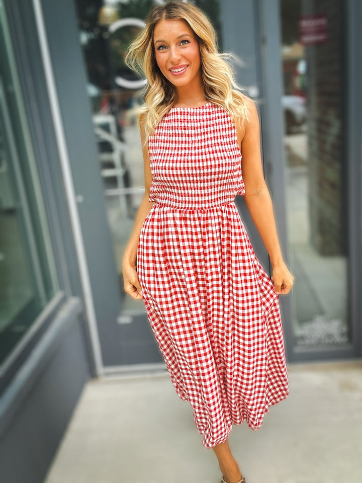 Sadie & Sage Apple Butter Midi Dress