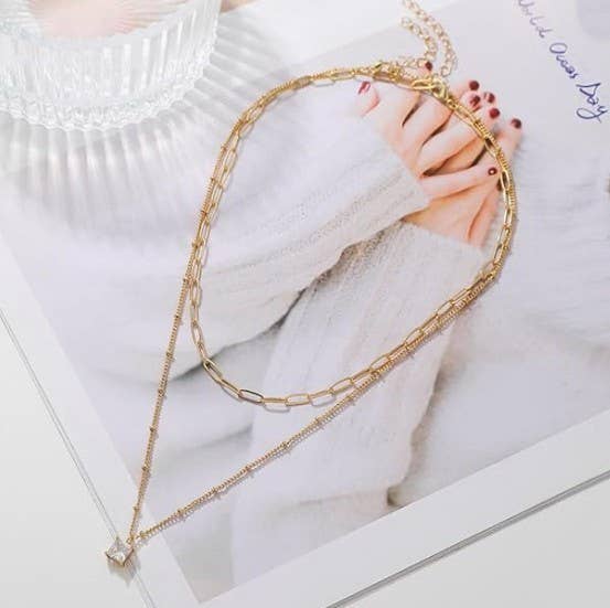 City Lights Layered Necklace