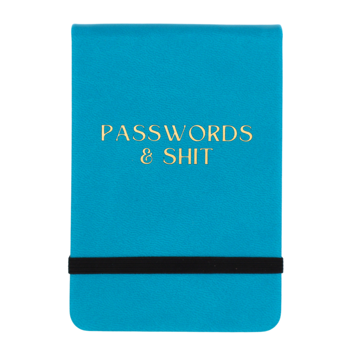 Passwords & Sh*t Leatherette Pocket Journal