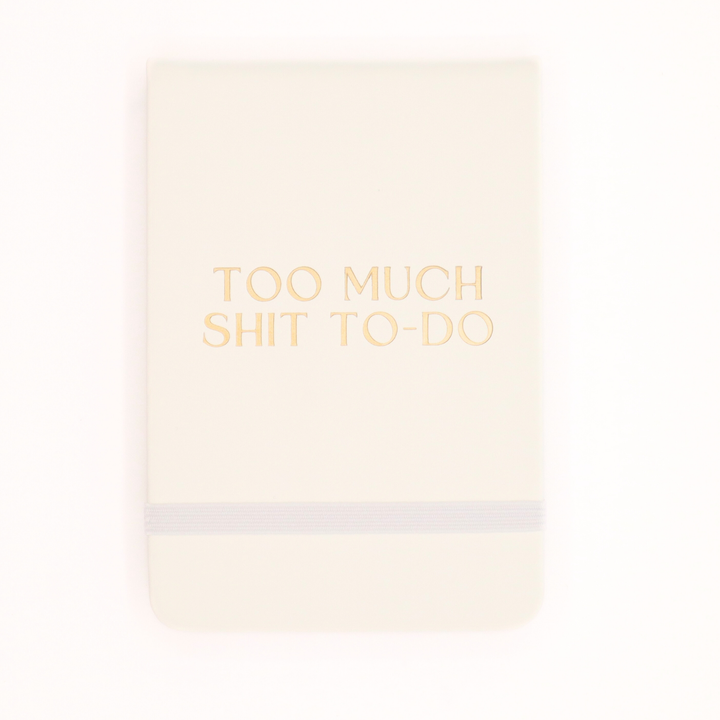Too Much Sh*t To-Do Leatherette Pocket Journal