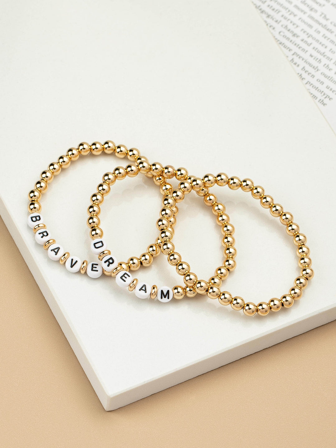 Modern Glitter Bracelet Set