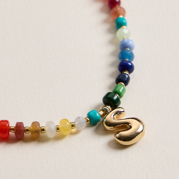 Groovy Girl Initial Necklace