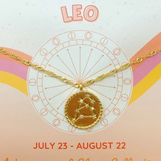 Starry Eyed Zodiac Constellation Necklace