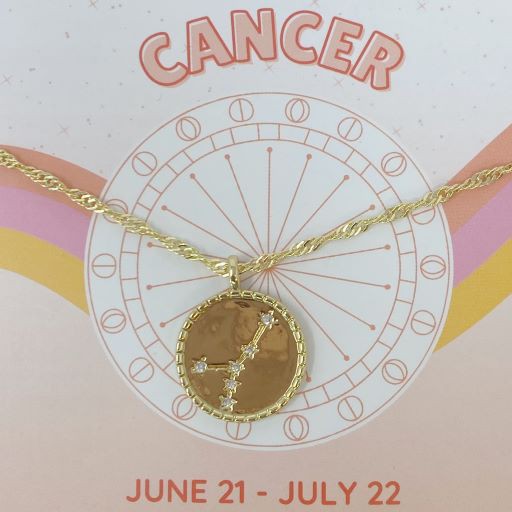 Starry Eyed Zodiac Constellation Necklace