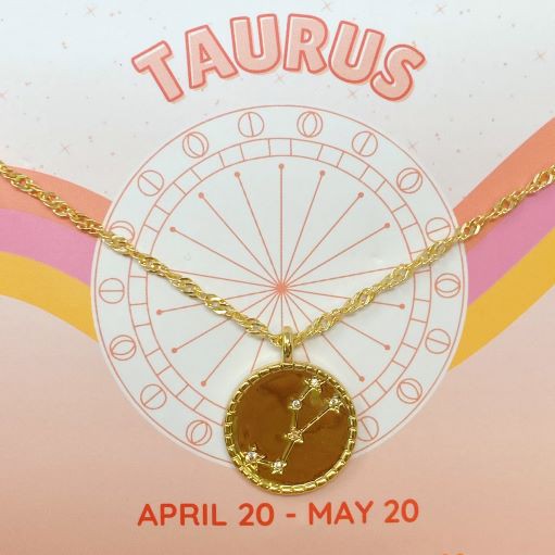Starry Eyed Zodiac Constellation Necklace