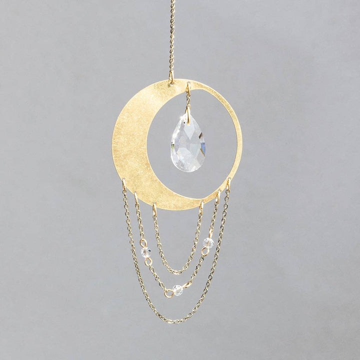 Scout Mini Suncatcher - Crescent Moon/Balance