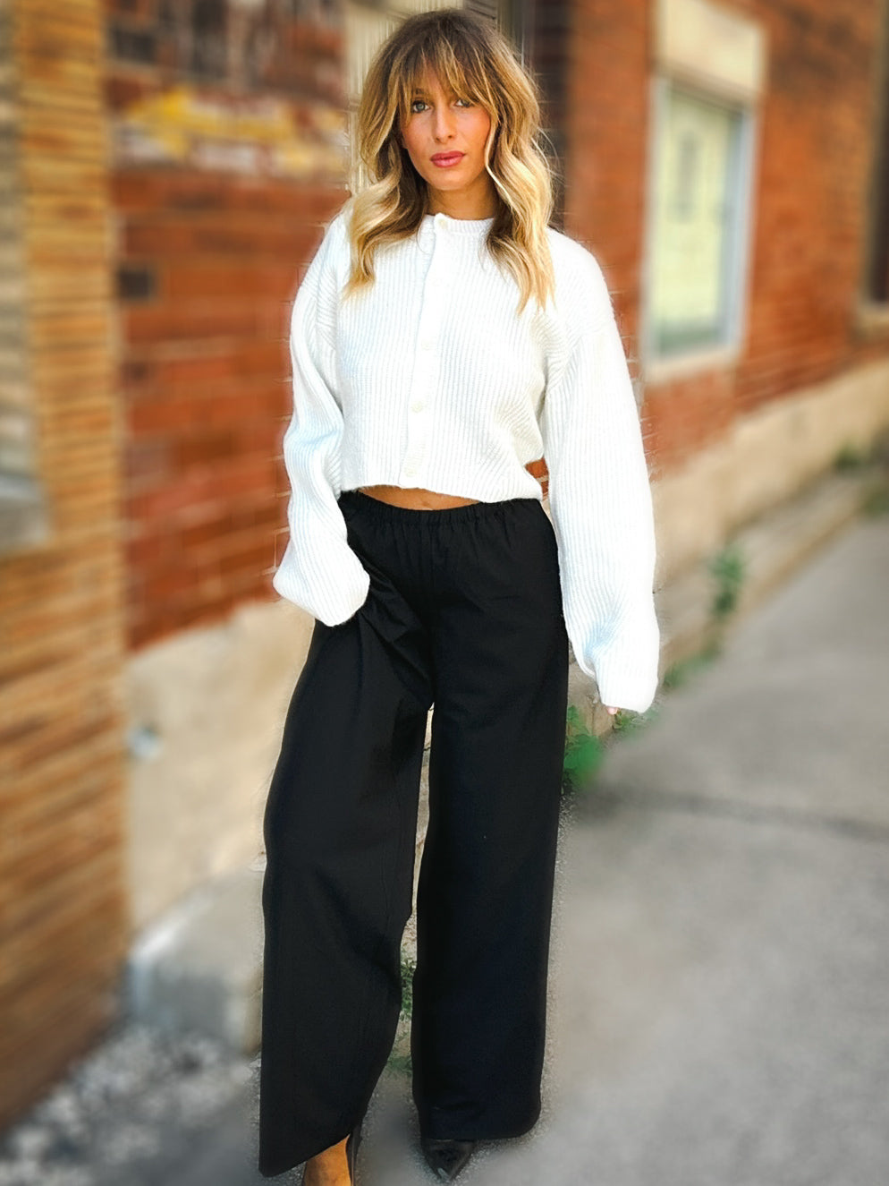 Good American Pull On Trouser