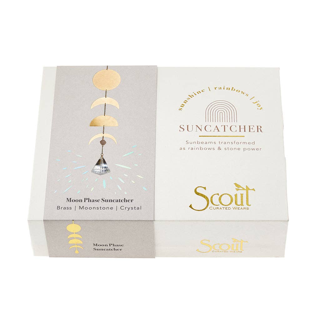 Scout Moon Phase Suncatcher