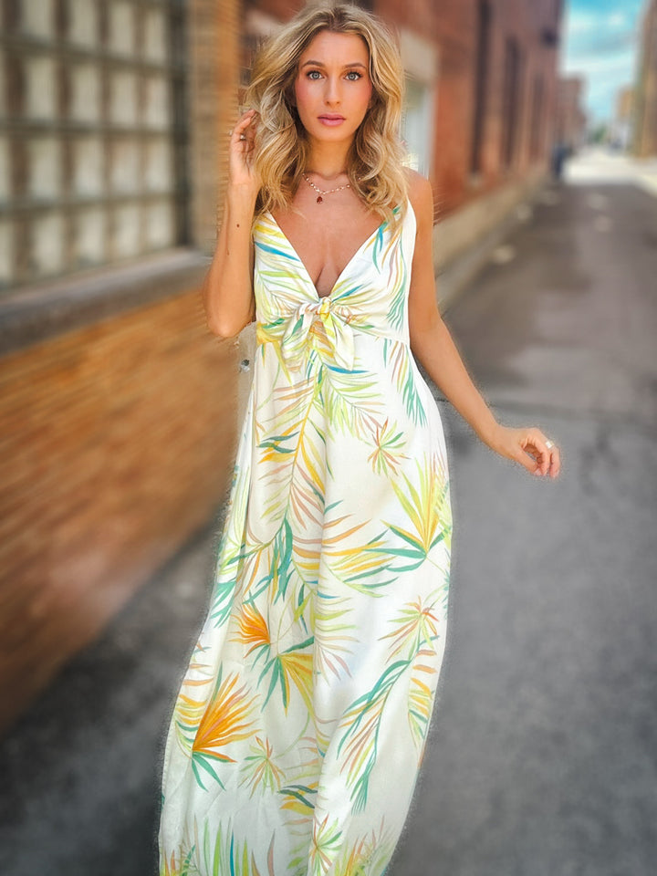 Tied To Paradise Maxi Dress
