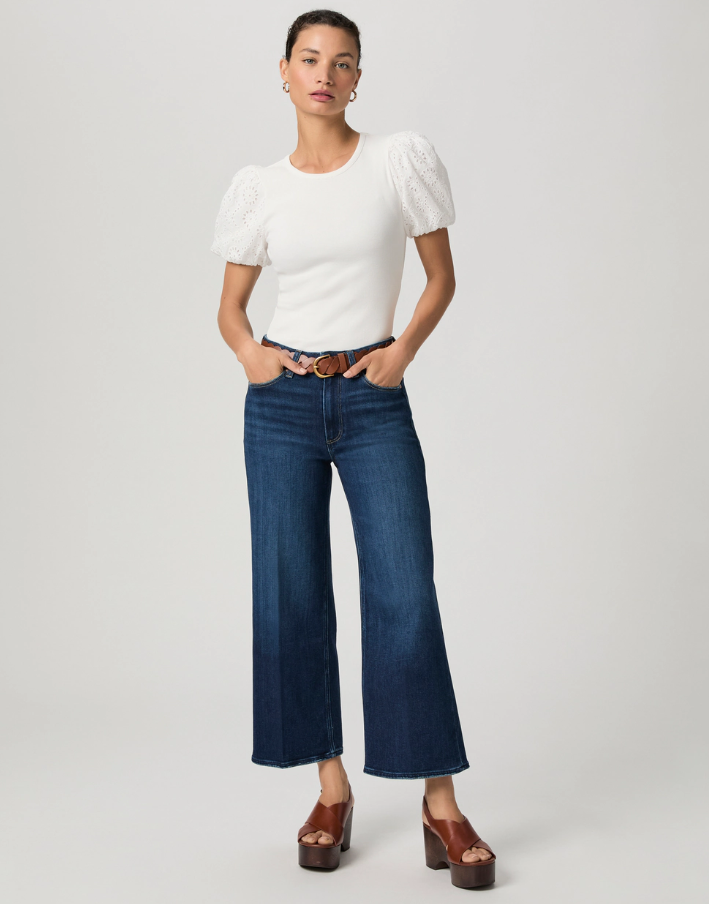 Paige Anessa Wide Leg in Overdrive