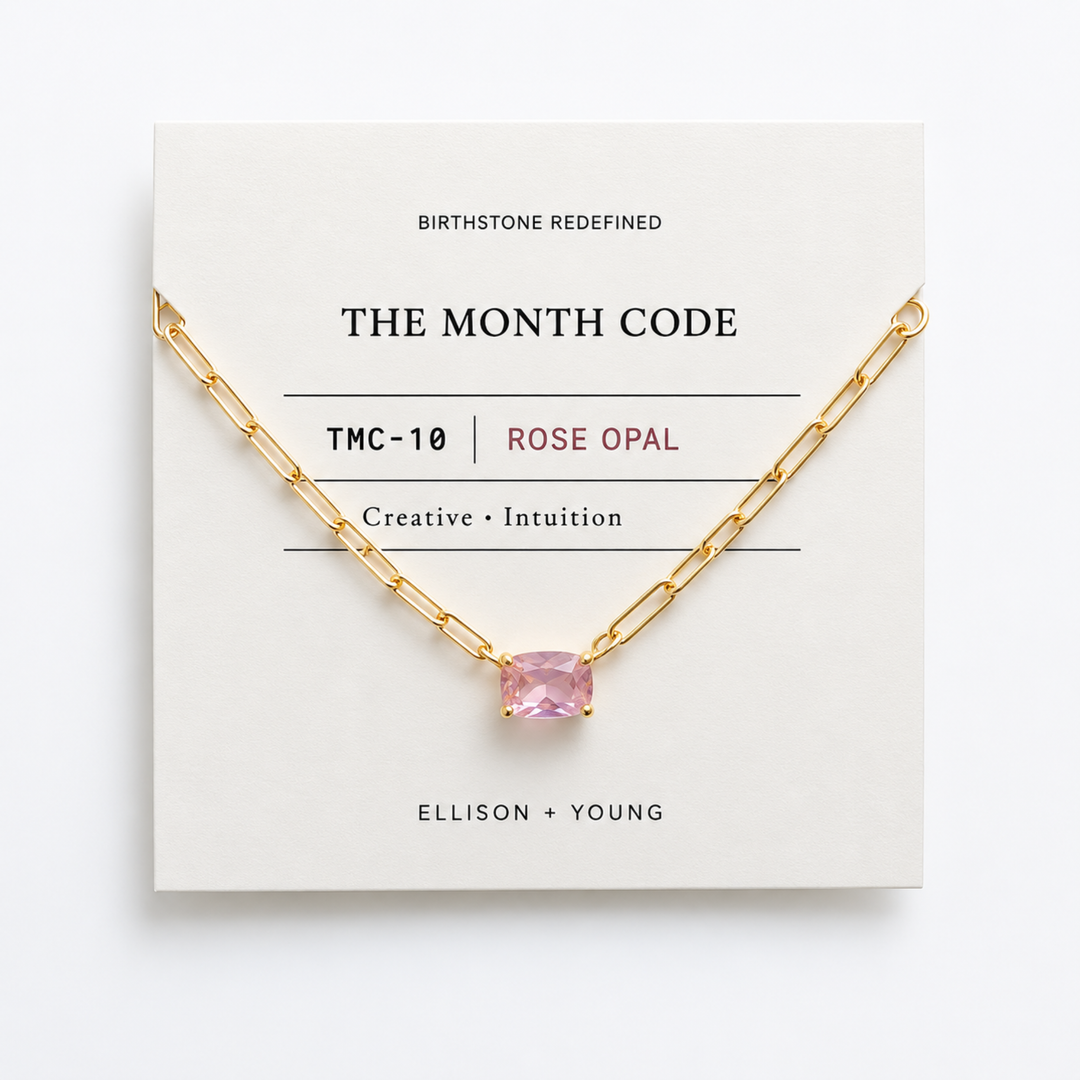 The Month Code Birthstone Necklace