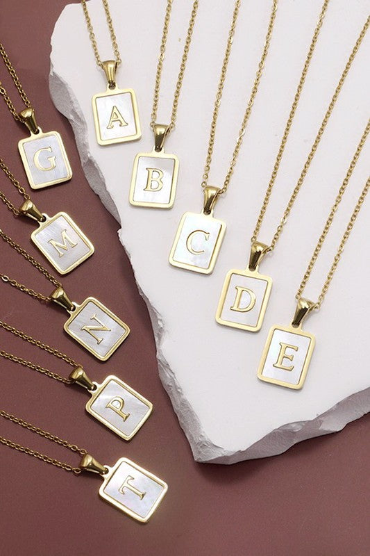 You Name It Initial Necklace