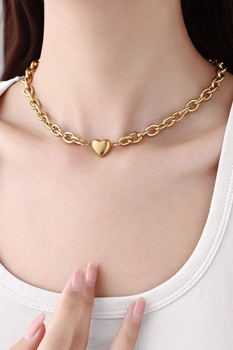 Locked In Love Necklace