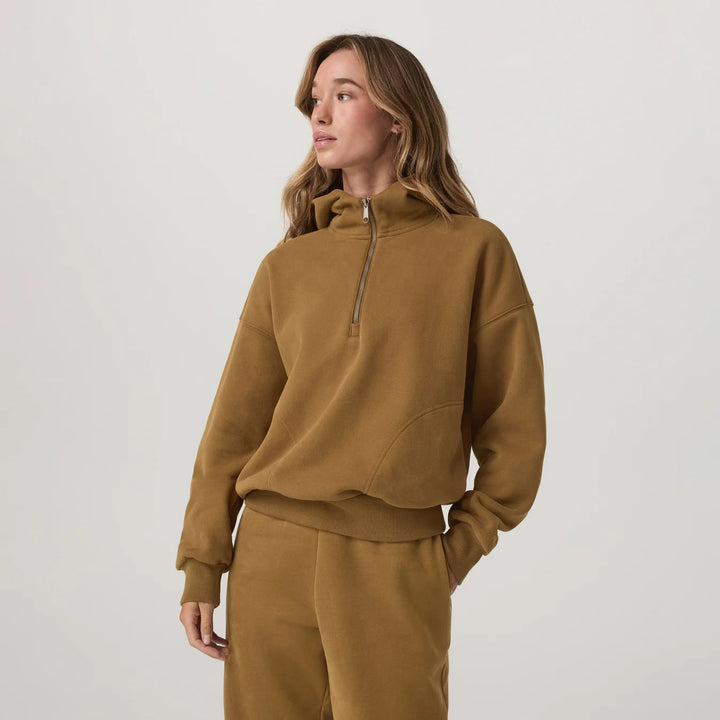 Vuori Restore Relaxed Half Zip Hoodie
