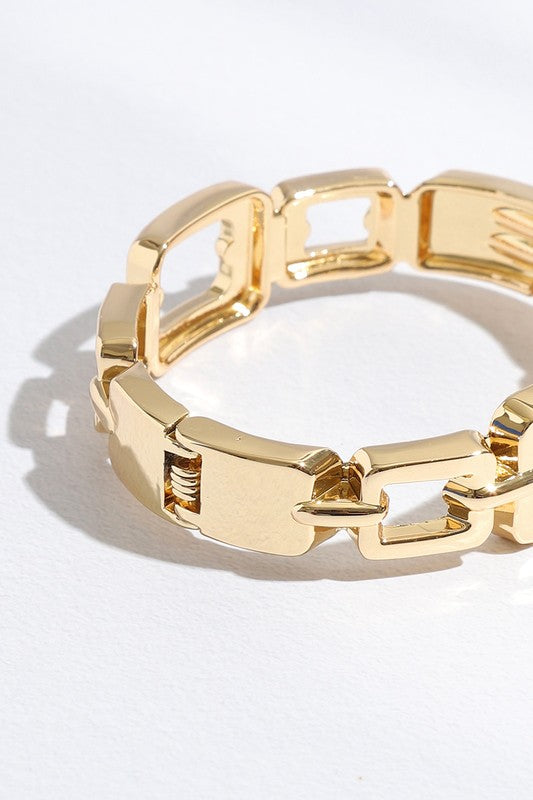 Bold Link Beauty Bracelet