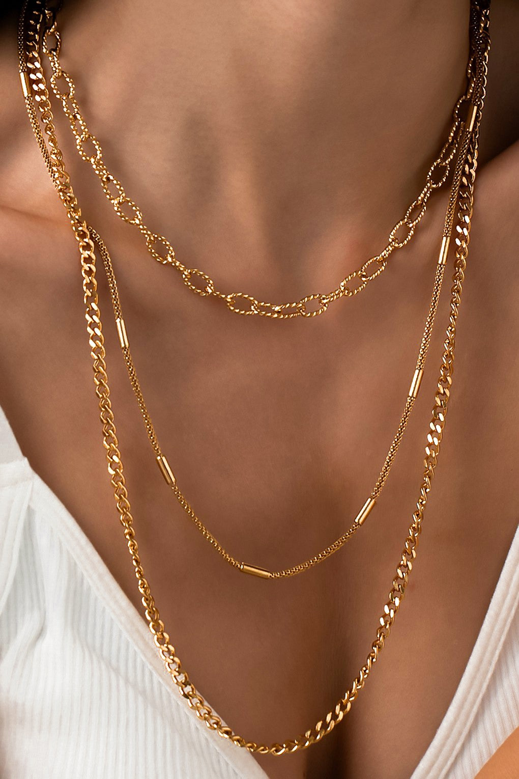 Golden State of Mind Layered Necklace