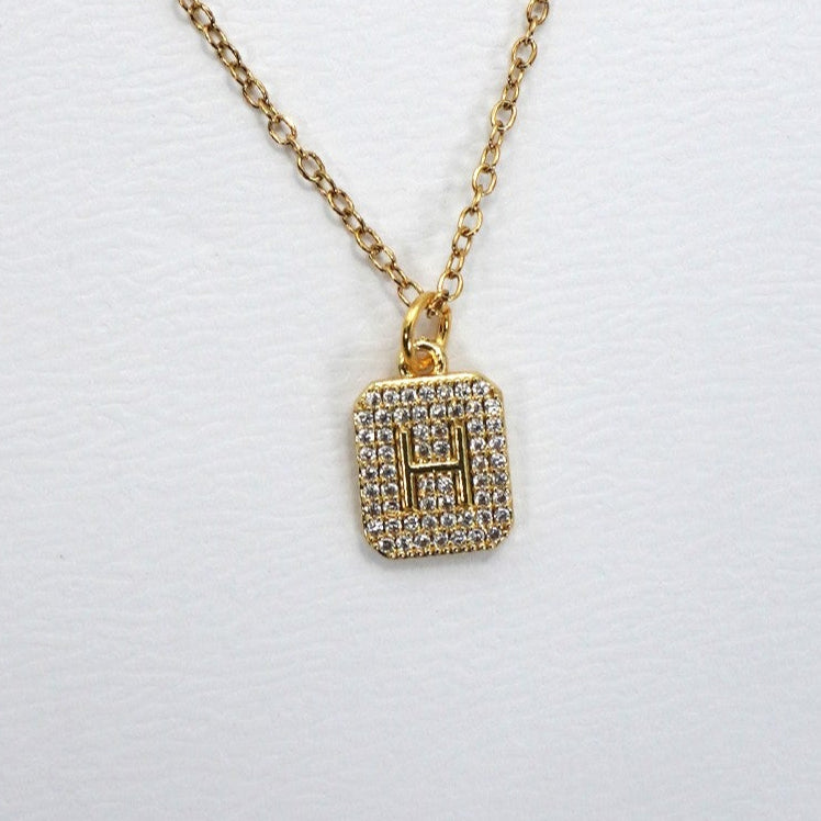 Sparkle Initial Charm