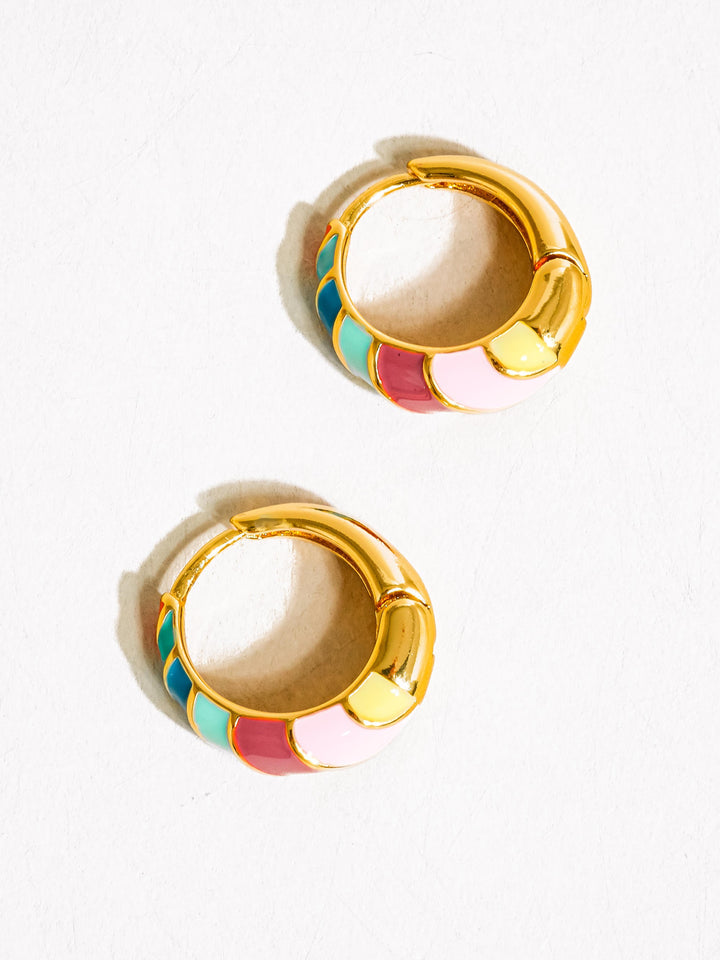 Cute Confetti Hoops