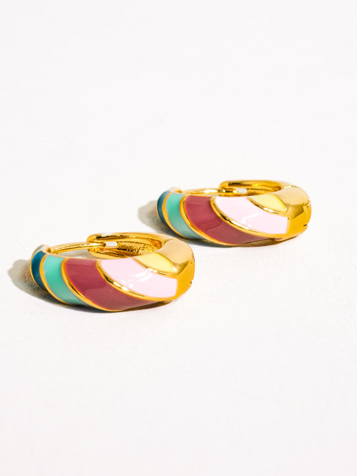 Cute Confetti Hoops