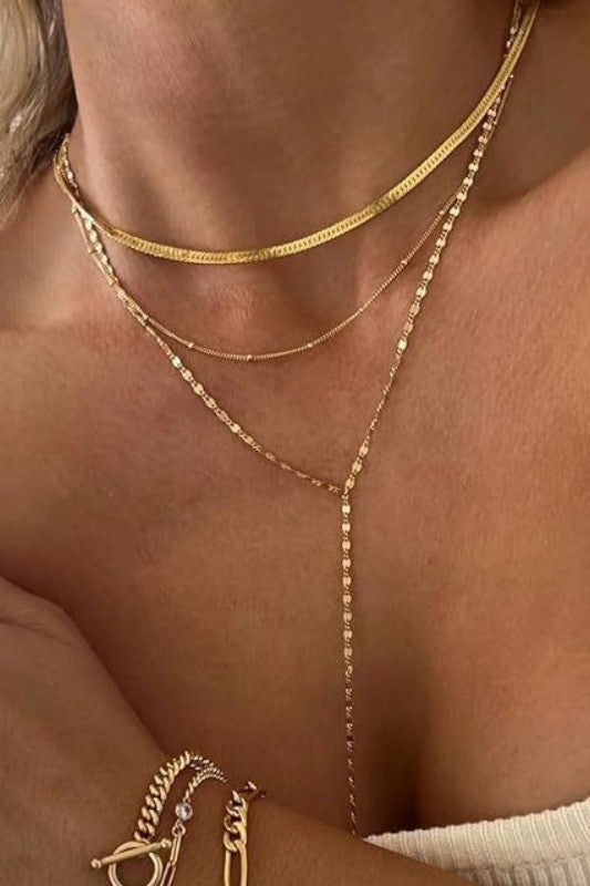 Drop of Gold Necklace