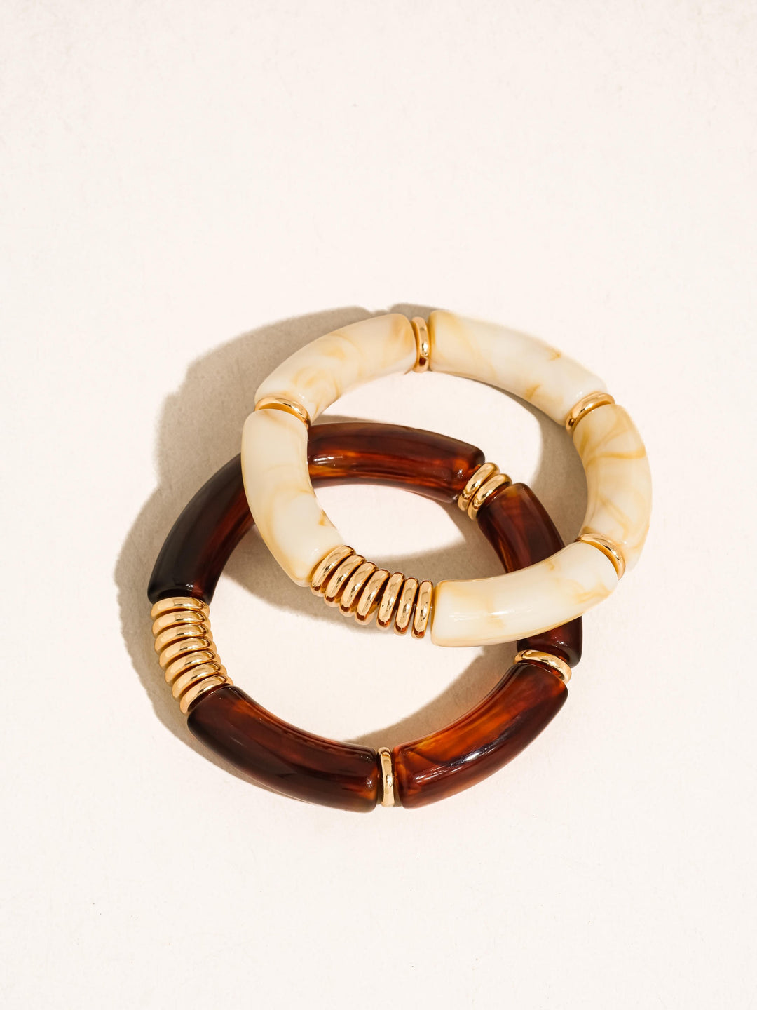 Neutral Stack Bracelet Set