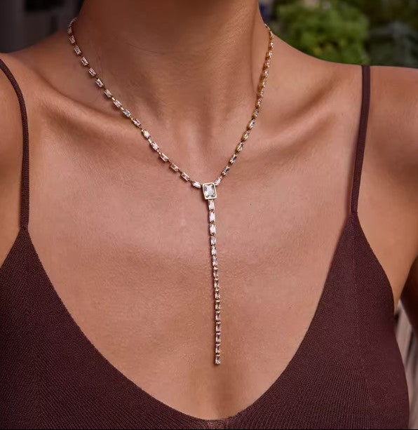 Crystal Cascade Necklace