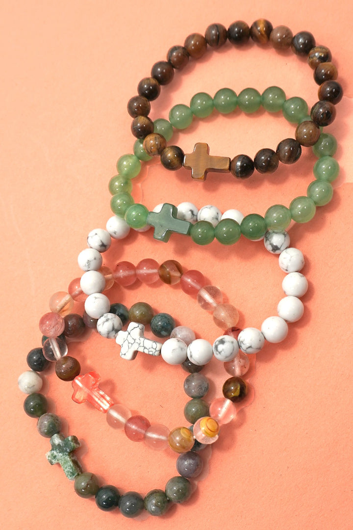 Stone & Style Beaded Bracelet