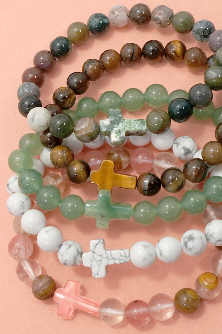 Stone & Style Beaded Bracelet