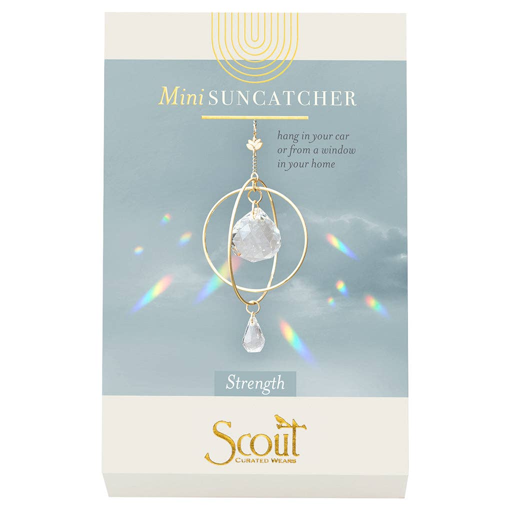 Scout Mini Suncatcher - Lotus/Strength