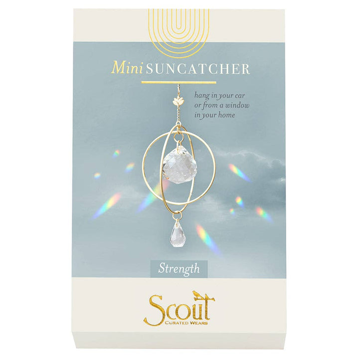 Scout Mini Suncatcher - Lotus/Strength