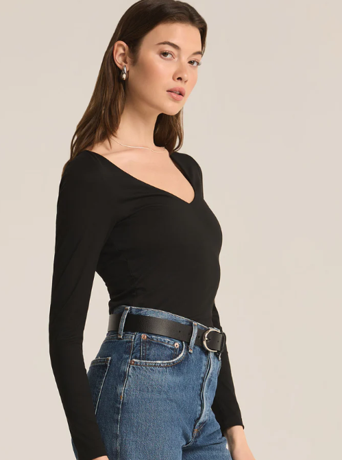 Z Supply Avala So Smooth Long Sleeve Top