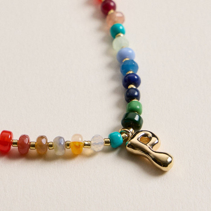 Groovy Girl Initial Necklace