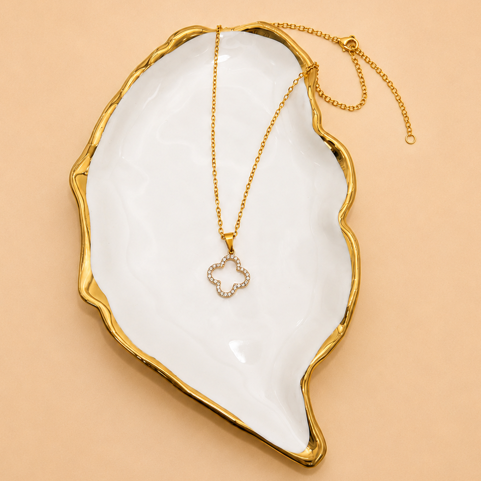 Seraphina Clover Necklace