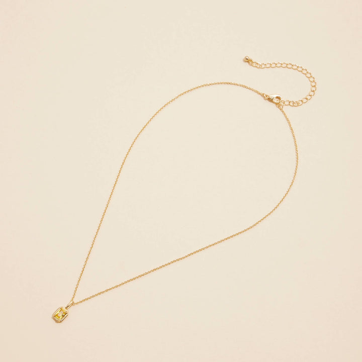 Shine Away Birthstone Necklace
