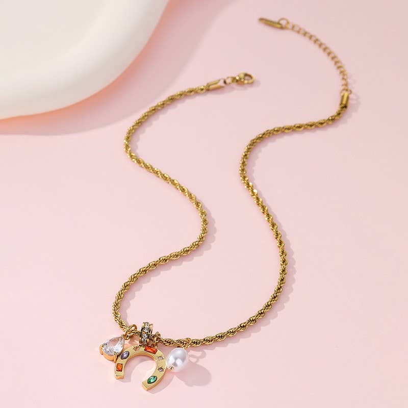 Lucky Streak Charm Necklace