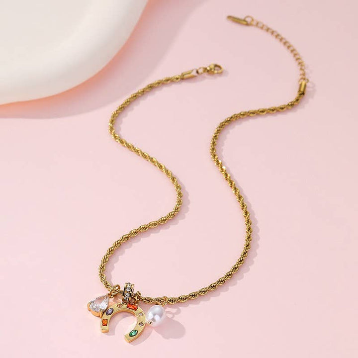 Lucky Streak Charm Necklace