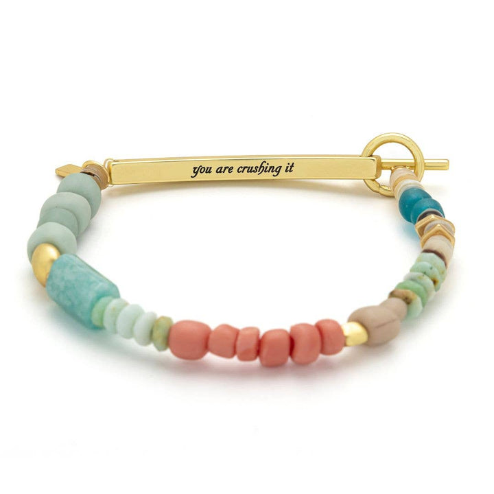 Scout Hidden Message Bracelet - Crushing It