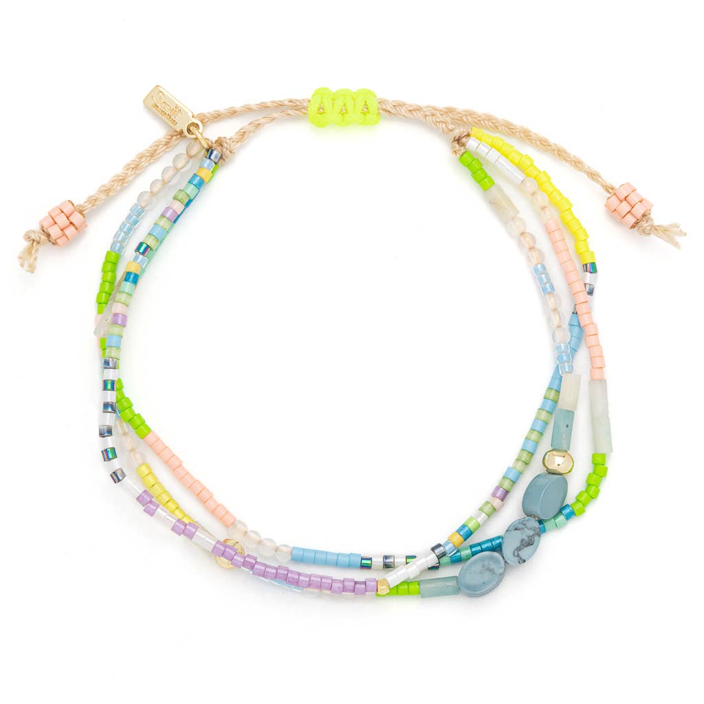 Scout Mixed Media Bracelet - Harmony/Blue Howlite