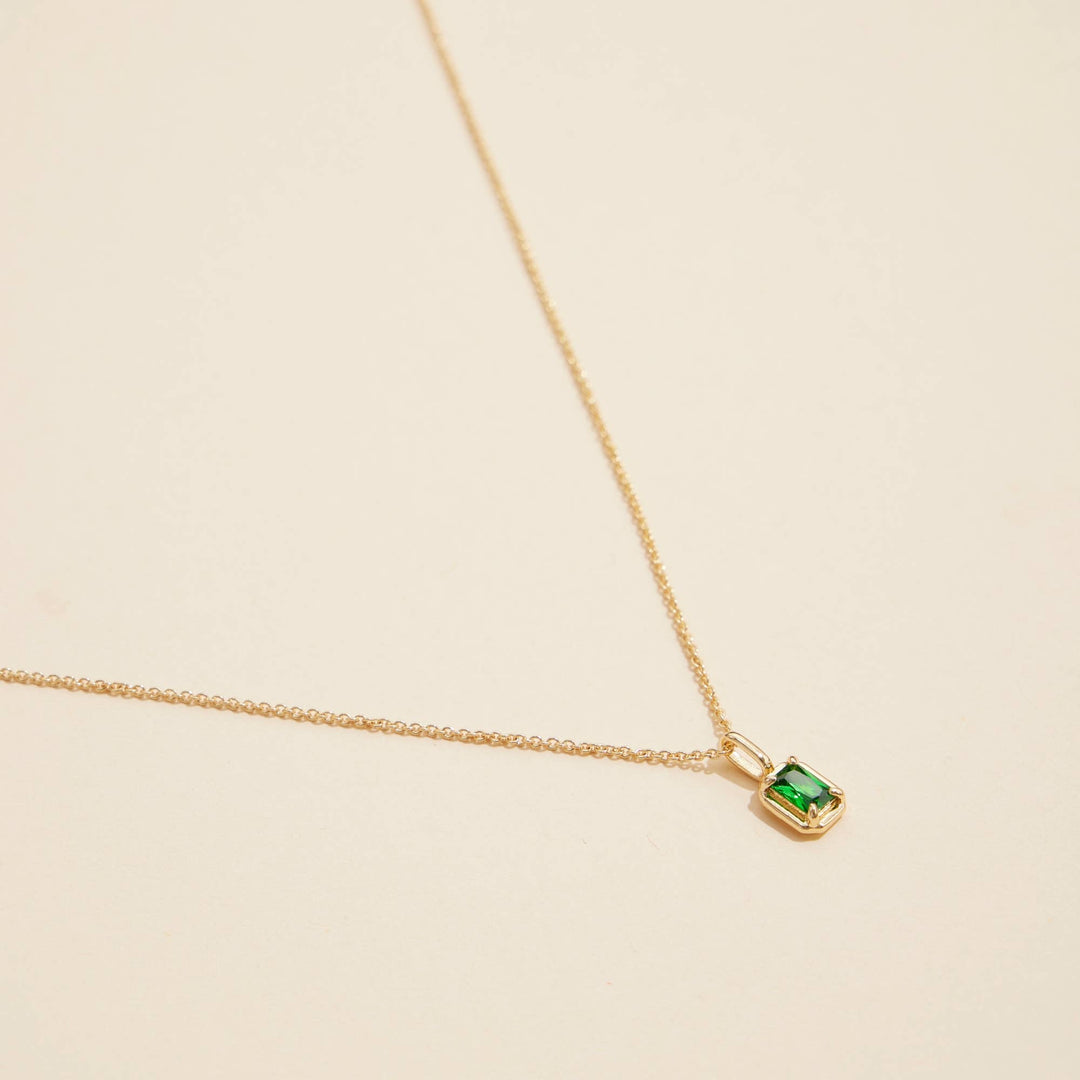 Shine Away Birthstone Necklace