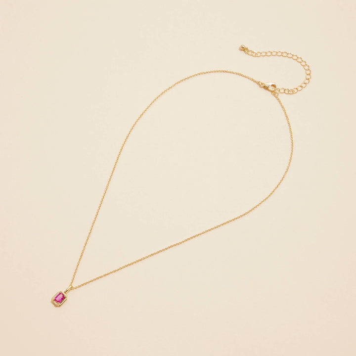 Shine Away Birthstone Necklace