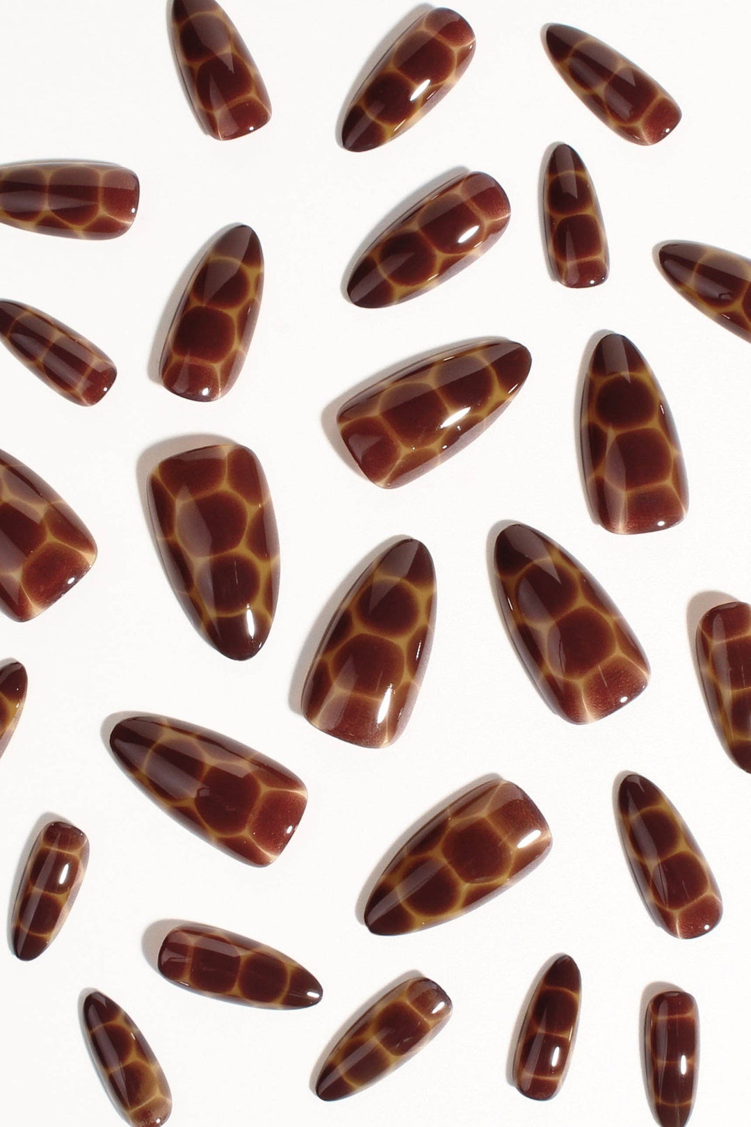 Bonmuz Cocoa Nouveau Press-On Nails