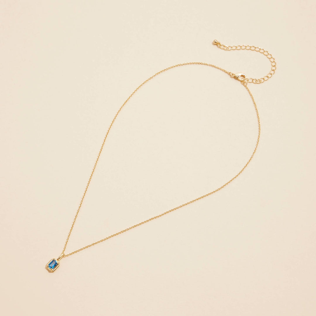 Shine Away Birthstone Necklace