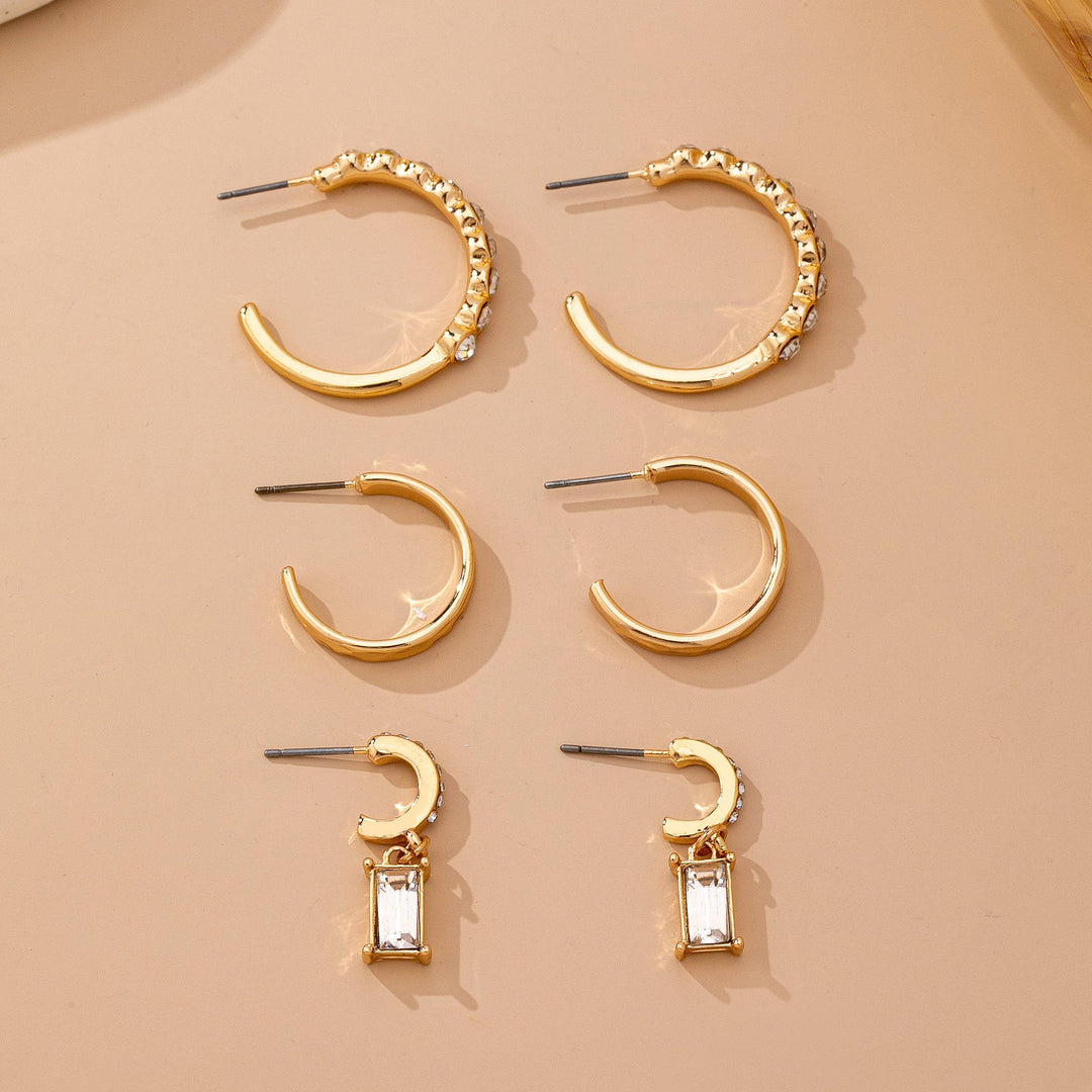 Halo Effect Earring Set