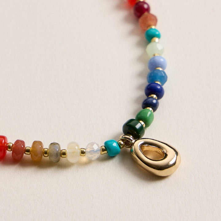 Groovy Girl Initial Necklace