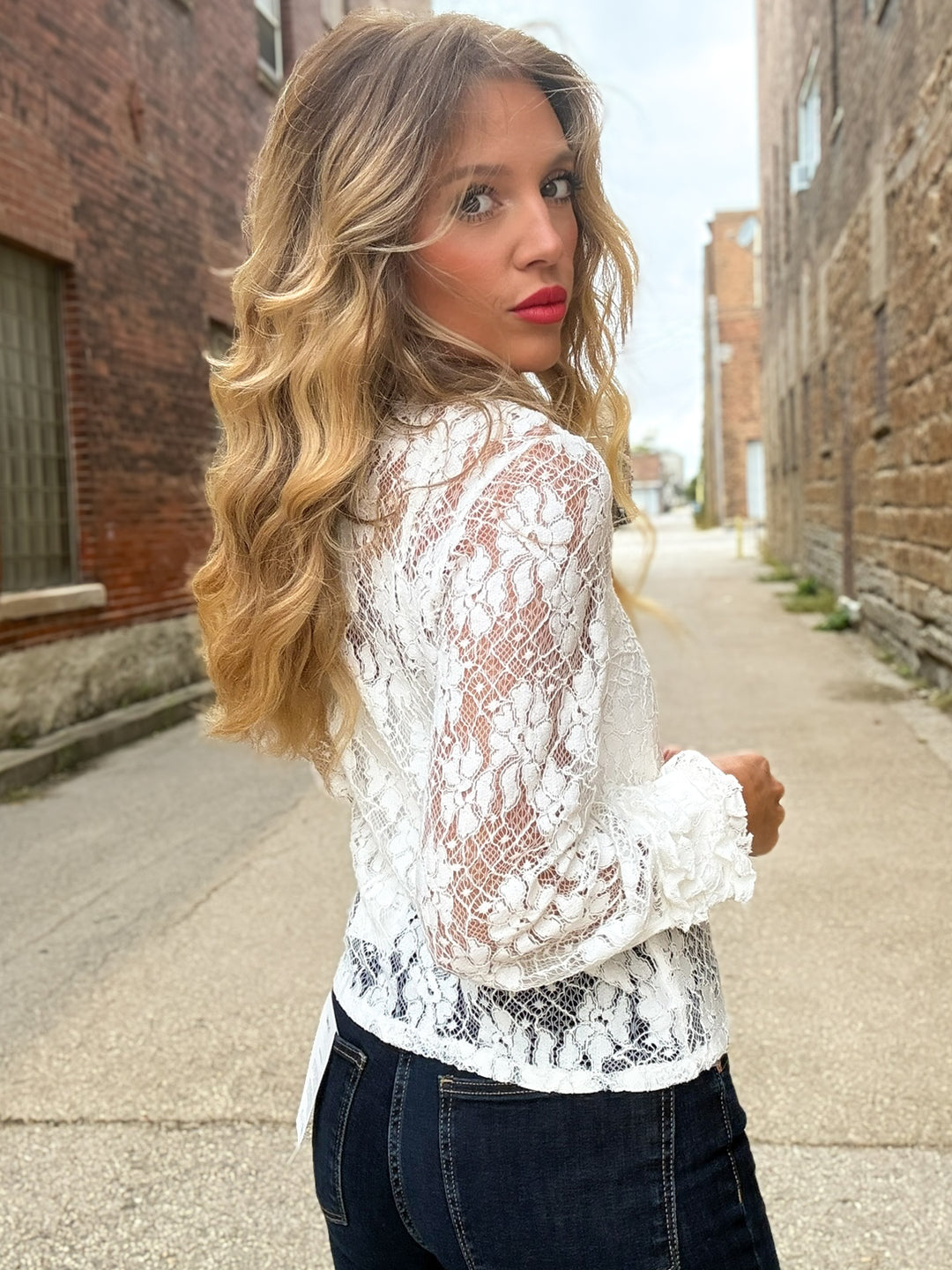 Bobi Lace & Love Blouse