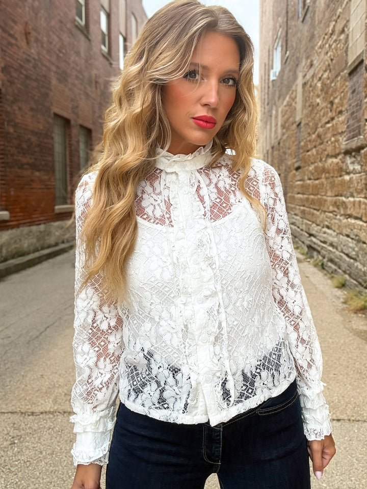 Bobi Lace & Love Blouse